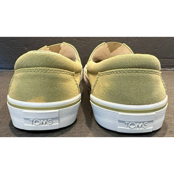 TOMS Fenix Slip-On Green Sneakers Women's Size 9 - Picture 6 of 9